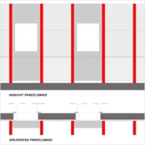 Leitdesign 2004 - Paneelwand